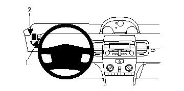 Brodit ProClip, Lancia Ypsilon 03-11 i gruppen Nyheter hos BRL (240804123)