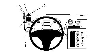 Brodit ProClip, Seat Ibiza 09-17 i gruppen Billyd / Hva passer i min bil / Seat / Ibiza / Ibiza 2015-2021 hos BRL (240804272)