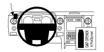 ProClip Monteringsbøyle Ford F-Series 150 09-14 i gruppen Billyd / Hva passer i min bil / Ford / F150 / F150 2004-2008 hos BRL Electronics (240FORF15009PROC)