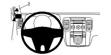 ProClip Monteringsbøyle Hyundai IX20 11-15, Venstre i gruppen Billyd / Hva passer i min bil  / Hyundai / IX20 / IX20 2010- hos BRL Electronics (240804449)