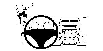 Citroen C4 Aircross 13-15, Venstre i gruppen Billyd / Hva passer i min bil / Mitsubishi / ASX / ASX 2010-2022 hos BRL (240804529)
