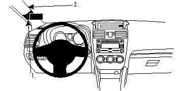ProClip Monteringsbøyle Subaru Impreza/XV 12-15, Venstre i gruppen Billyd / Hva passer i min bil / Subaru / Impreza hos BRL Electronics (240804748)
