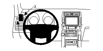 Brodit ProClip, Toyota LandCruiser 150 10-23 i gruppen Billyd / Hva passer i min bil / Toyota / Landcruiser / Landcruiser 2008- hos BRL (240804803)