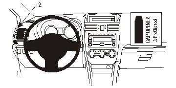 Subaru Forester 13-15, Venstre i gruppen Billyd / Hva passer i min bil / Subaru / Forester / Forester 2014-2018 hos BRL (240804905)