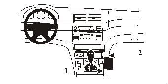 BMW 316-330/M3 E46 98-04/Compact 01-07, Konsoll, Vinklet i gruppen Billyd / Hva passer i min bil / BMW / BMW 3-serie / BMW E36 1992-2002 / Øvrig BMW E36 1992-2002 hos BRL (240832801)