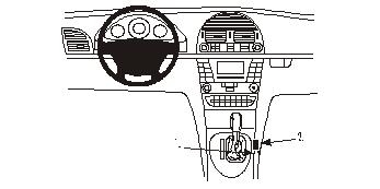 Brodit ProClip, Mercedes Benz E-Klasse, Sedan 02-09 i gruppen Billyd / Hva passer i min bil / Mercedes / E-klasse / E-klasse 2002-2009 W211 hos BRL (240833042)