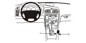 Volvo V70 05-08, Konsoll i gruppen Billyd / Hva passer i min bil / Volvo / Volvo XC70 / Volvo XC70 2004-2007 / Øvrig XC70 2004-2007 hos BRL (240833497)