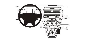 Skoda Octavia II 05-13, Konsoll i gruppen Billyd / Hva passer i min bil / Skoda / Skoda Octavia / Skoda Octavia 2009-2012 hos BRL (240833527)