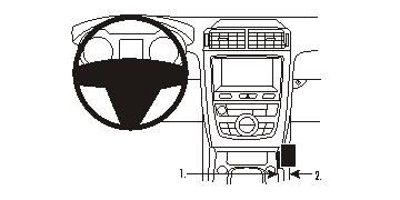 Brodit ProClip, Jaguar XK-Series 07-15 i gruppen Billyd / Hva passer i min bil / Jaguar hos BRL (240833912)