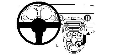 Brodit ProClip, Mazda Miata 09-15 i gruppen Billyd / Hva passer i min bil / Mazda / Mazda Miata / Mazda Miata 2009-2010 hos BRL (240834416)