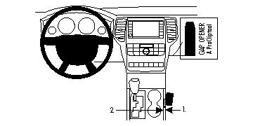 Brodit ProClip, Jeep Grand Cherokee 11-20 i gruppen Billyd / Hva passer i min bil / Jeep / Jeep Grand Cherokee hos BRL (240834550)
