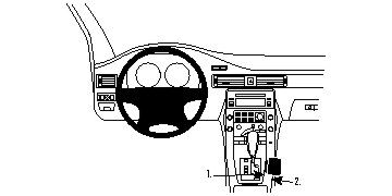 Volvo S80/V70/CX70 11-11, Konsoll i gruppen Billyd / Hva passer i min bil / Volvo / Volvo S80 / Volvo S80 2007-2016 hos BRL (240834599)