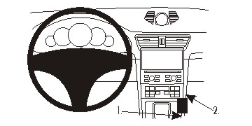 Brodit ProClip, Porsche 911 (Type 991) 12-19 i gruppen Billyd / Hva passer i min bil / Porsche / 911 / 911 2018-2023 (992) hos BRL (240834878)