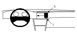 ProClip Monteringsbøyle BMW 518-535/M5 E28 i gruppen Billyd / Hva passer i min bil  / BMW / BMW 5 serie / BMW E34 1988-1995 / Övrigt E34 1988-1995 hos BRL Electronics (240851511)