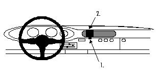 Brodit ProClip, Porsche 911 77-98 i gruppen Billyd / Hva passer i min bil / Porsche / 911 / 911 1994-1998 (993) hos BRL (240851581)