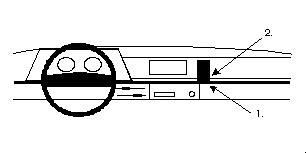 Brodit ProClip, Volkswagen T4 Transporter/Pickup 80-90 i gruppen Billyd / Hva passer i min bil / Volkswagen / Transporter / Transporter T3 1979-1990 / Øvrig Transport T3 1979-1990 hos BRL (240851889)