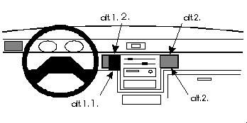 ProClip Monteringsbøyle Mitsubishi L200/Pick Up 92-96, Sentrert i gruppen Billyd / Hva passer i min bil / Mitsubishi hos BRL Electronics (240851908)