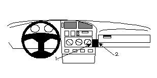 Volkswagen Golf III 92-98, Vinklet i gruppen Billyd / Hva passer i min bil / Volkswagen / Golf / Golf Mk4 1998-2004 / Annet Golf Mk4 1998-2004 hos BRL (240851951)