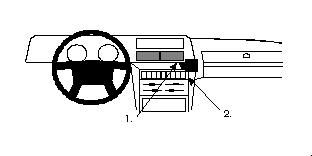 Volvo 240 81-97, Vinklet i gruppen Billyd / Hva passer i min bil / Volvo / Volvo 240 / Volvo 240 1974-1993 hos BRL (240851955)