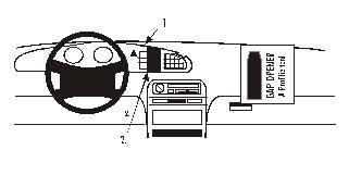 ProClip Monteringsbøyle Hyundai Sonata 94-98, Sentrert i gruppen Billyd / Hva passer i min bil  / Hyundai / Sonata / Sonata 1996-2005 hos BRL Electronics (240852036)