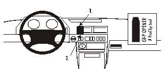 ProClip Monteringsbøyle Landrover Range Rover 95-01, Sentrert i gruppen Billyd / Hva passer i min bil / Landrover hos BRL Electronics (240852105)