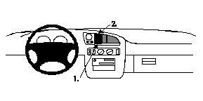 ProClip Monteringsbøyle Ford Scorpio 95-00, Sentrert i gruppen Billyd / Hva passer i min bil / Ford / Scorpio / Scorpio 1995-1999 hos BRL Electronics (240852114)