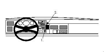 ProClip Monteringsbøyle Chevrolet Silverado/Surburban/Tahoe/Pickup 92-94, Sentrert i gruppen Billyd / Hva passer i min bil / Chevrolet hos BRL (240852115)