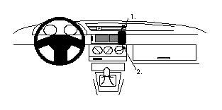Alfa Romeo 155 92-97, Vinklet, Trepanel i gruppen Billyd / Hva passer i min bil / Alfa Romeo hos BRL (240852205)
