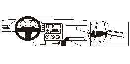 ProClip Monteringsbøyle Seat Cordoba 94-99, Vinklet i gruppen Billyd / Hva passer i min bil  / Volkswagen / Caddy / Caddy Mk2 1996-2003 / Övrigt Caddy Mk2 1996-2003 hos BRL Electronics (240852530)