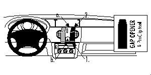 Renault Kangoo 98-02, Sentrert i gruppen Billyd / Hva passer i min bil / Renault / Kangoo hos BRL (240852532)