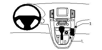 ProClip Monteringsbøyle Lexus RX Serie 99-03, Vinklet i gruppen Billyd / Hva passer i min bil / Lexus hos BRL Electronics (240852614)