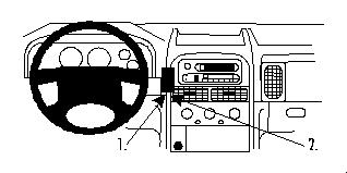 Brodit ProClip, Jeep Grand Cherokee 99-04 i gruppen Billyd / Hva passer i min bil / Jeep / Jeep Grand Cherokee hos BRL (240852650)