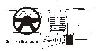 Brodit ProClip, Volkswagen Polo 99-05 i gruppen Billyd / Hva passer i min bil / Volkswagen / Lupo / Lupo 1999-2005 hos BRL (240852689)