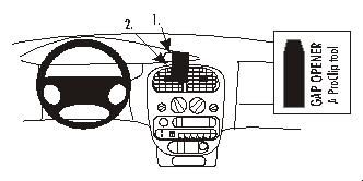 ProClip Monteringsbøyle Chrysler Neon 00-02, Sentrert i gruppen Billyd / Hva passer i min bil / Chrysler hos BRL (240852704)