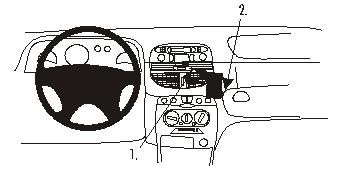 ProClip Monteringsbøyle Fiat Punto 00-03, Vinklet i gruppen Billyd / Hva passer i min bil / Fiat / Punto hos BRL Electronics (240852760)