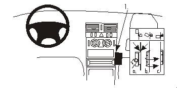 Mercedes Benz C-Klasse 93-99, Vinklet i gruppen Billyd / Hva passer i min bil / Mercedes / C-klasse / C-klasse 1993-2000 W202 hos BRL (240852786)