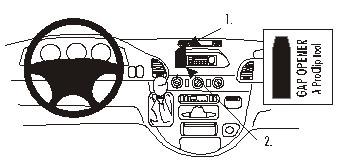 Brodit ProClip, Mercedes Benz Sprinter 00-06 i gruppen Billyd / Hva passer i min bil / Mercedes / Sprinter / Sprinter 1995-2006 hos BRL (240852796)