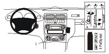 Mercedes Benz C-Klasse 00-06, Vinklet i gruppen Billyd / Hva passer i min bil / Mercedes / C-klasse / C-klasse 2001-2007 W203 hos BRL (240852812)