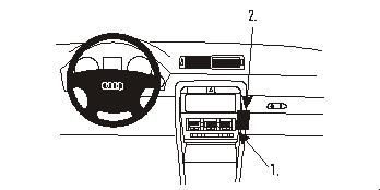 Audi A4 01-07, vinklet
