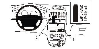 ProClip Monteringsbøyle Kia Rio 01-05, Sentrert i gruppen Billyd / Hva passer i min bil  / Kia / Rio / Rio 2000-2005 hos BRL Electronics (240852914)