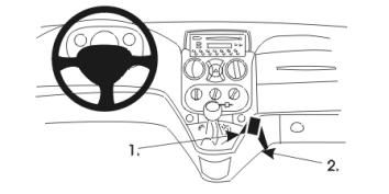 ProClip Monteringsbøyle Fiat Doblo 01-09, Vinklet i gruppen Billyd / Hva passer i min bil / Fiat / Doblo / Doblo 2001-2010 hos BRL Electronics (240852931)