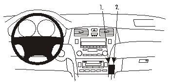 ProClip Monteringsbøyle Lexus ES Serie 02-06, Sentrert i gruppen Billyd / Hva passer i min bil / Lexus hos BRL Electronics (240852956)