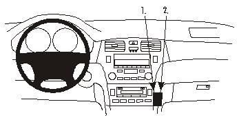 ProClip Monteringsbøyle Lexus ES Serie 02-06, Sentrert i gruppen Billyd / Hva passer i min bil  / Lexus hos BRL Electronics (240852956)