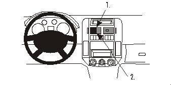 Brodit ProClip, Volkswagen Polo 02-09 i gruppen Billyd / Hva passer i min bil / Volkswagen / Polo / Polo 2005-2009 hos BRL (240853028)