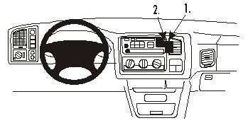 ProClip Monteringsbøyle Chevrolet Avalanche 02-02, Sentrert i gruppen Billyd / Hva passer i min bil / Chevrolet hos BRL (240853111)
