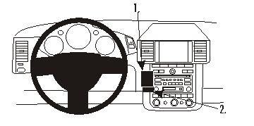 ProClip Monteringsbøyle Nissan Murano 03-08 i gruppen Billyd / Hva passer i min bil / Nissan / Murano hos BRL (240NISMUR03PROC)