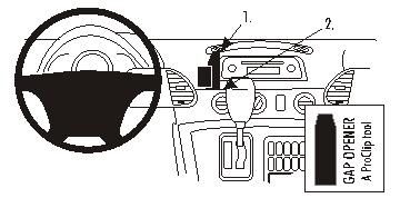 Brodit ProClip, Mercedes Benz Sprinter 00-06 i gruppen Nyheter hos BRL (240853299)