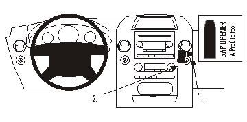 Ford F-150 04-08, Vinklet i gruppen Billyd / Hva passer i min bil / Ford / F150 / F150 2004-2008 hos BRL (240853319)