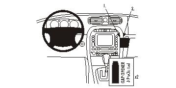Brodit ProClip, Jaguar XJ 03-09 i gruppen Billyd / Hva passer i min bil / Jaguar hos BRL (240853384)