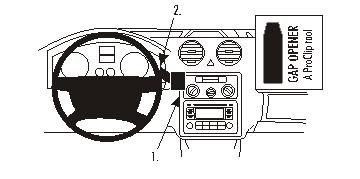 Volkswagen Caddy 04-15, Sentrert i gruppen Billyd / Hva passer i min bil / Volkswagen / Caddy / Caddy Mk3 2004-2015 / Annet Caddy Mk3 2004-2015 hos BRL Electronics (240853435)